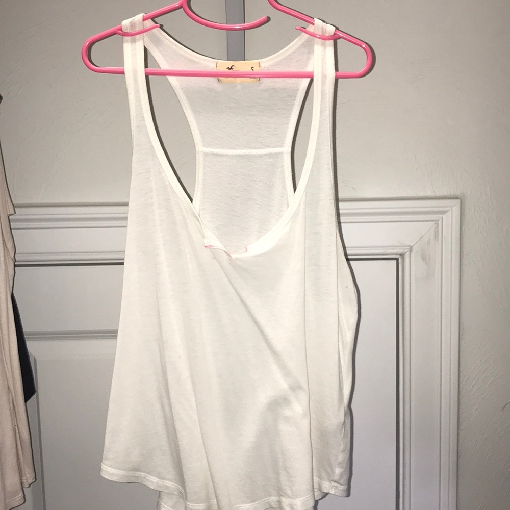 White tank top